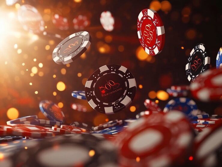 Live roulette wheel spin at Boom City